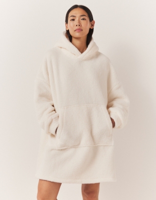 Snuggle Blanket Hoodie - Ivory