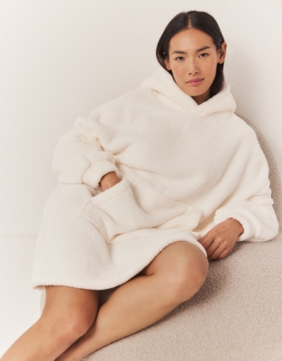 Snuggle Blanket Hoodie - Ivory