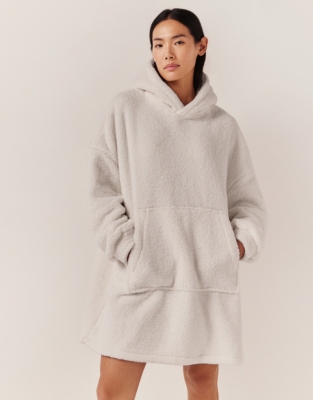 Snuggle Blanket Hoodie - Pale Grey