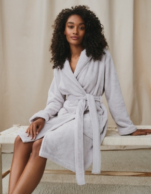 Unisex Double Faced Waffle Robe | Robes & Dressing Gowns | The White Company