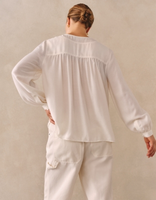 Soft Boho Blouse - White