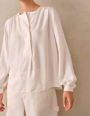 Soft Boho Blouse - White