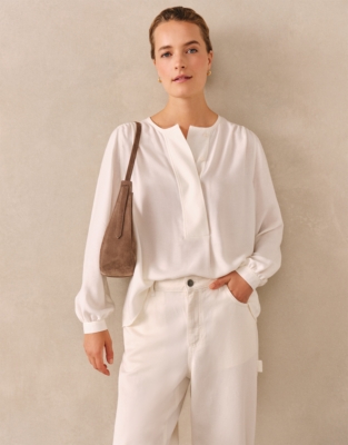 Soft Boho Blouse - White