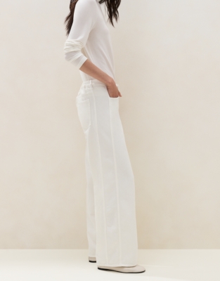 Soft Casual Straight Leg Trousers