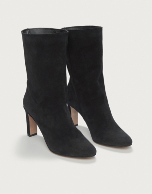 Suede high heel ankle boots online