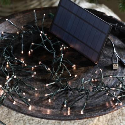 Solar Cluster Fairy Lights – 1128 Bulbs