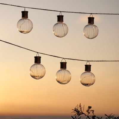 White company outdoor deals lanterns