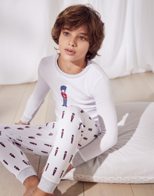 Soldier Pajamas 1 12yrs Boys Sleepwear The White Company US