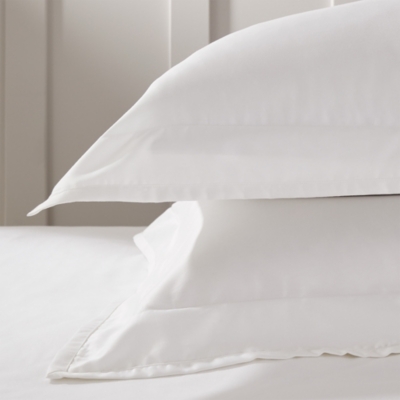 White company outlet pillowcase