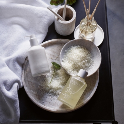 Spa Restore Epsom Bath Salts Candles & Fragrance Sale The White