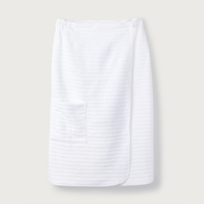 White Company Waffle Edge Spa Bath Towel