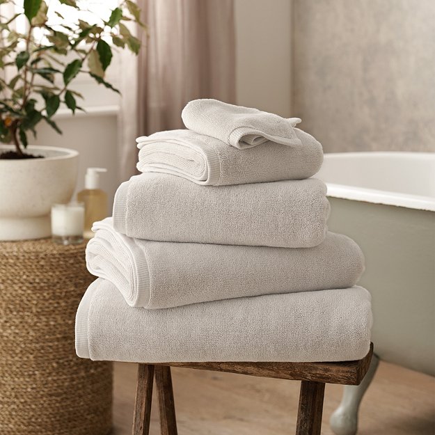 Spa Turkish-Cotton Towels | Towels | The White Company