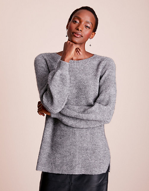 Sparkle Bell Sleeve Sweater with Alpaca | Sweaters & Cardigans | The ...