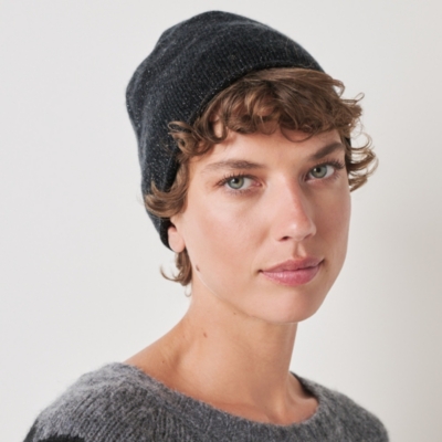 Sparkle Cashmere Beanie Hat