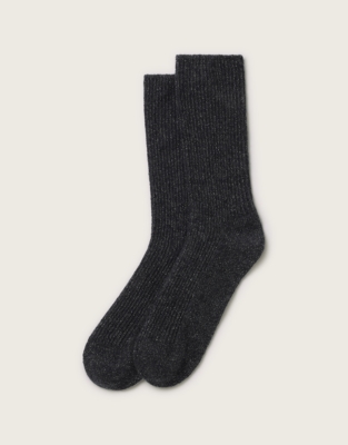 Sparkle Cashmere Bed Socks