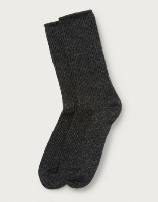 Sparkle Cashmere Bed Socks | New In Sleepwear | The White Company