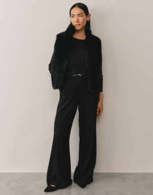 Sparkle Crew Neck Jumper with Recycled Cotton