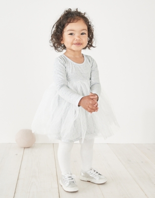 white company baby snowsuit