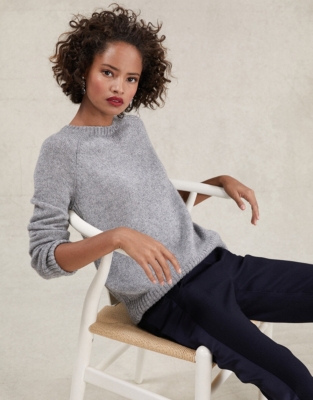 Sparkle Jumper with Alpaca | Clothing Sale | The White Company UK