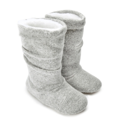 slouchy slipper boots