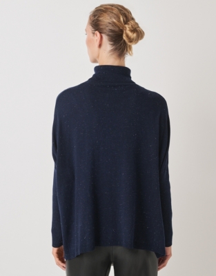 Sparkle Oversized Rollneck Jumper