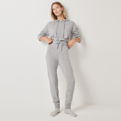 Sparkle Side Stripe Cuffed Joggers with Cashmere