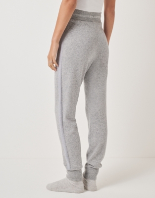 Sparkle Side Stripe Cuffed Joggers with Cashmere