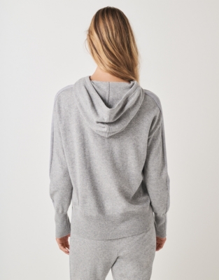 Sparkle Side Stripe Hoodie with Cashmere