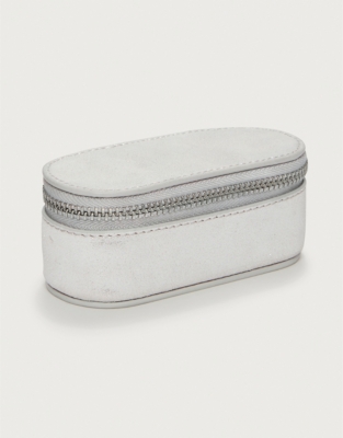 Sparkle Suede Mini Travel Jewellery Case