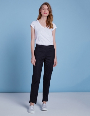 white company trousers