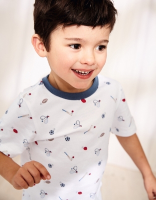 Sports Day Print Shortie Pyjamas (1-12yrs) | Baby & Children's Sale ...