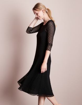 Spot Lace Dress