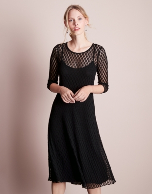 Spot Lace Dress