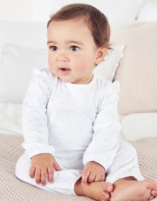 White company outlet baby pyjamas