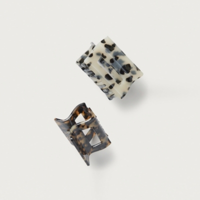 Square Resin Clips – Set of 2