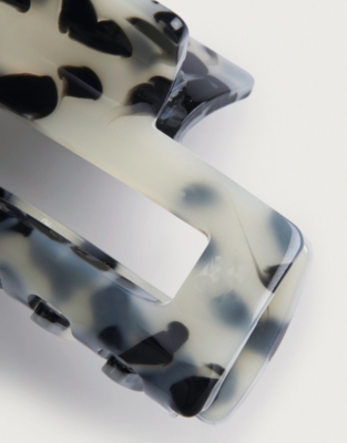 Square Resin Hair Clip