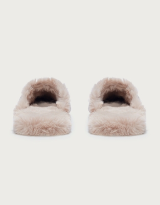 Square Toe Satin Ballet Slipper - Pale Pink