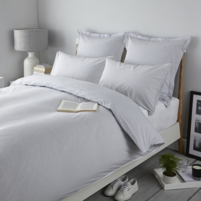 St. Ives Oxford Pillowcase with Border Single St. Ives Bed Linen