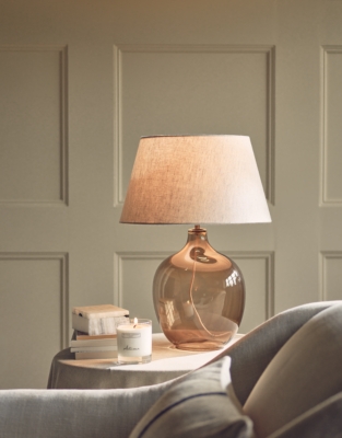 St Ives Amber Table Lamp