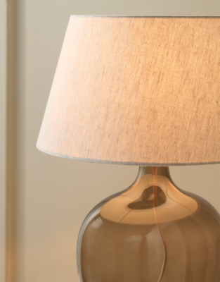 St Ives Amber Table Lamp