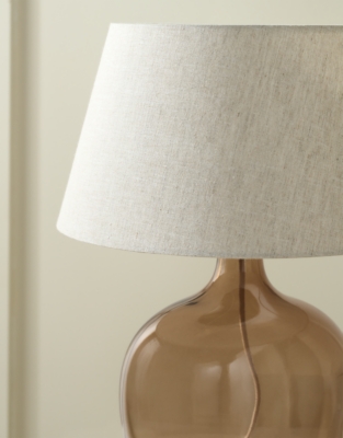 St Ives Amber Table Lamp