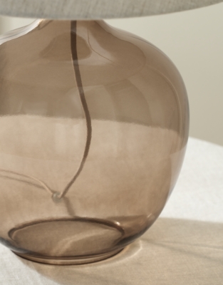 St Ives Amber Table Lamp