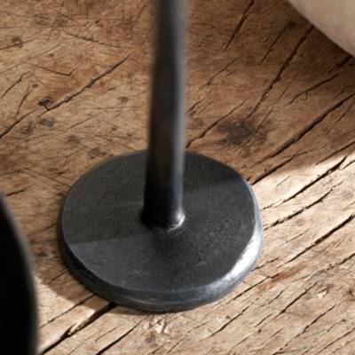 Stanton Black Dinner Candle Holder Candle Holders The White