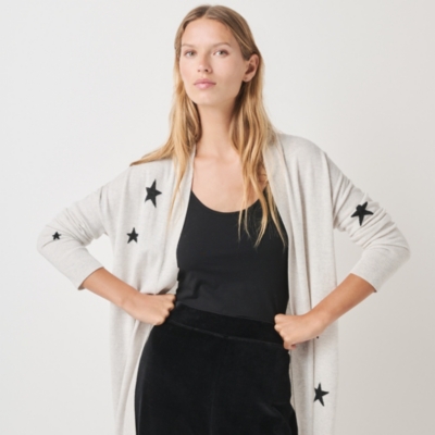 Star Cardigan with Cashmere
