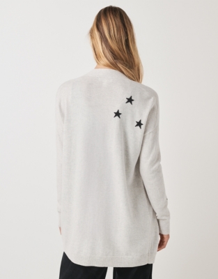 Star Cardigan with Cashmere