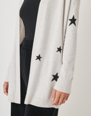 Star Cardigan with Cashmere