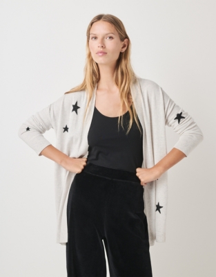 Star Cardigan with Cashmere