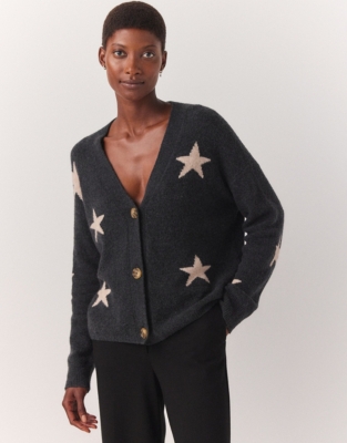 Star 2025 cardigan sweater