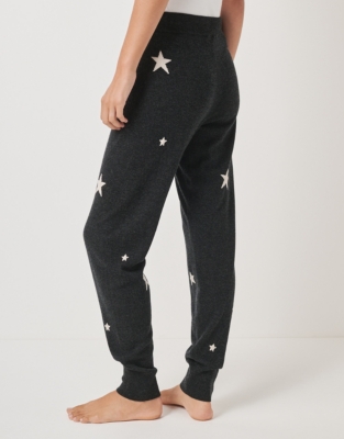 Star Cuffed Jogger with Cashmere