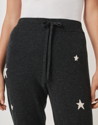 Star Cuffed Jogger with Cashmere